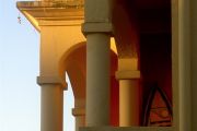 Morgendlicher Blick aus der WG
