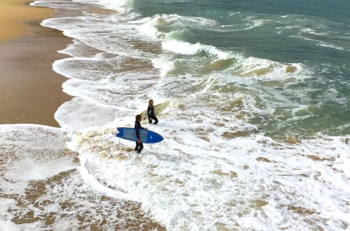 Spanish and Surf courses in San Sebastián with TANDEM